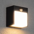 Brilagi - Lampada da parete LED da esterno con sensore TERNI LED/12W/230V antracite IP44