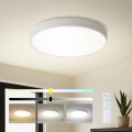 Brilagi - Lampada da soffitto dimmerabile a LED POOL SMART LED/60W/230V 50 cm 3000-6000K Wi-Fi Tuya + telecomando bianca