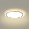 Brilagi - Plafoniera da soffitto per bagno ULTRA SLIM LED/18W/230V Ø 30 cm argento IP54