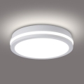 Brilagi - Plafoniera LED da esterno BENE LED/24W/230V diam. 26 cm bianca IP54