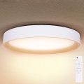 Brilagi - Plafoniera LED dimmerabile LARIOS LED/48W/230V 3000-6500K ø 39 cm bianco + telecomando