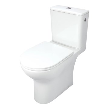 Deante CDJD6RPS - WC a pavimento con sedile JASMIN ceramica/bianco