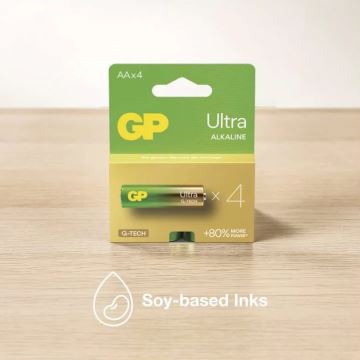 2 pz Batteria alcalina C GP ULTRA 1,5V