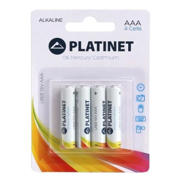 4 pz batteria Alcalina AAA PRO 1,5V