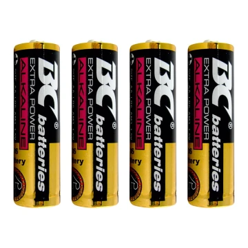 4 pz Batteria alcalina EXTRA POWER AA 1,5V