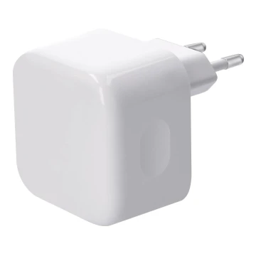 Adattatore a carica rapida 2xUSB-C 36W bianco