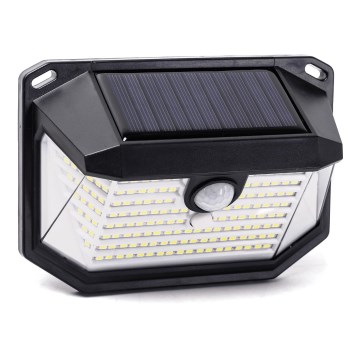 Aigostar - Applique a LED solare con sensore LED/0,8W/5,5V 6500K IP65