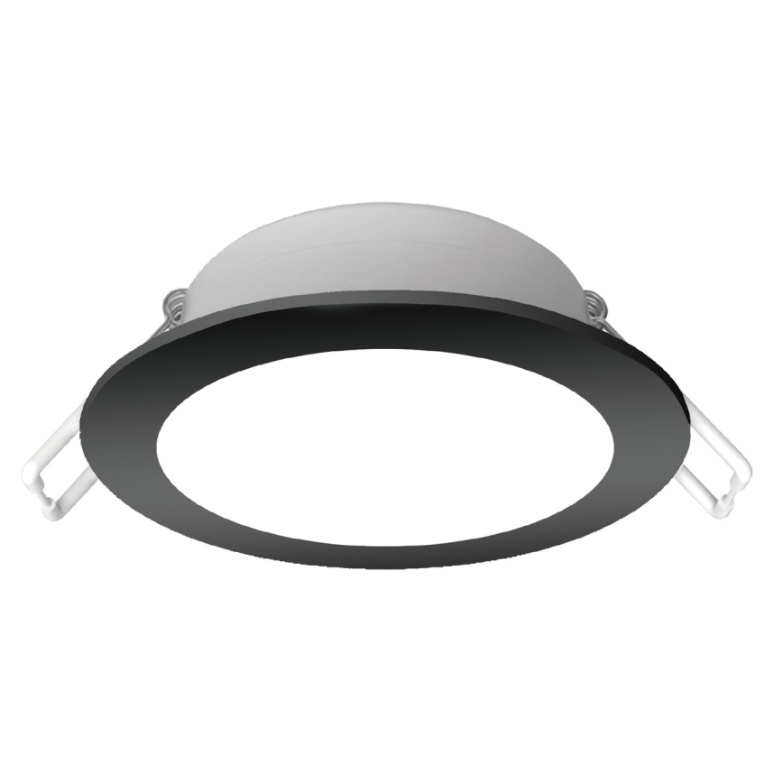 Aigostar - Lampada LED da incasso per bagni LED/4,8W/230V 3000K nero IP65