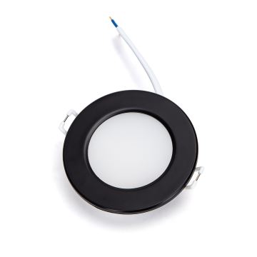 Aigostar - Lampada LED da incasso per bagni LED/4,8W/230V 6500K nero IP65