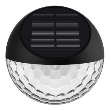 Aigostar - LED RGB Applique solare LED/2W/1,2V nero IP44