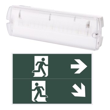 Aigostar - Luce di emergenza a LED EMERGENCY LED/4W/230V IP65 6500K 600 mAh