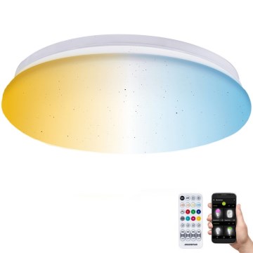 Aigostar - Plafoniera LED da bagno LED/18W/230V 3000-65000K IP44 + telecomando