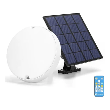 Aigostar - Plafoniera solare LED Dimmerabile LED/3,2V 3000K/4000K/6500K IP65 + telecomando