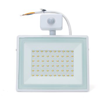 Aigostar - Proiettore LED con sensore LED/50W/230V 4000K IP65 bianco