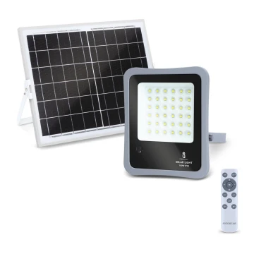 Aigostar - Proiettore solare LED dimmerabile LED/100W/3,2V IP65 + tc