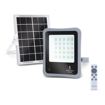 Aigostar - Proiettore solare LED dimmerabile LED/30W/3,2V IP67 + tc