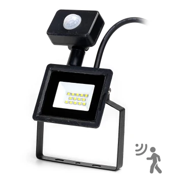 Aigostar - Riflettore LED con sensore LED/10W/230V 6500K IP65