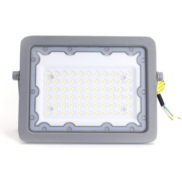 Aigostar - Riflettore LED LED/50W/230V grigio 6500K IP65