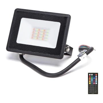 Aigostar - Riflettore LED RGB LED/20W/230V IP65 + telecomando