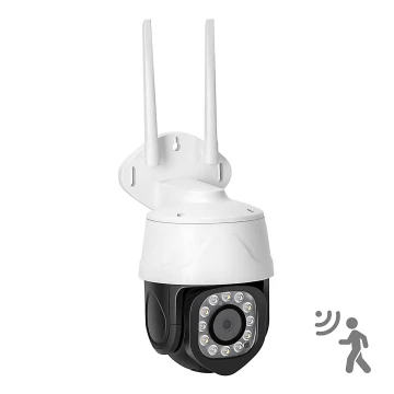 Aigostar - Telecamera smart per esterni 1080p 230V Wi-Fi IP66