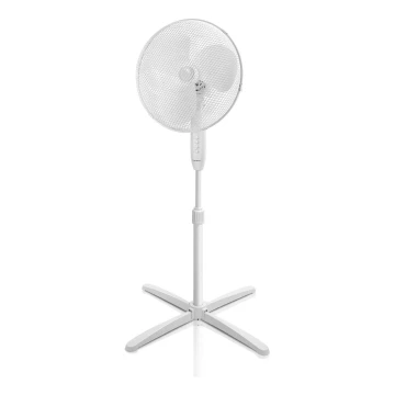 Aigostar - Ventilatore con supporto 45W/230V 120 cm bianco