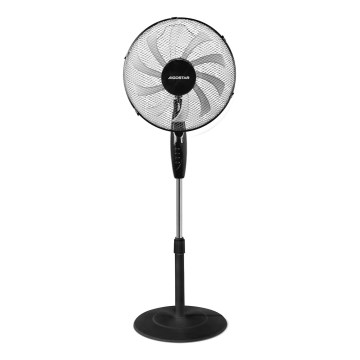 Aigostar - Ventilatore con supporto 60W/230V nero