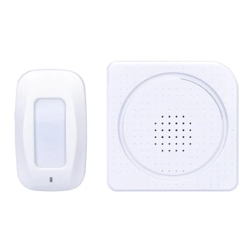 Allarme 3xAA con sensore di movimento wireless 3xAAA/5V bianco