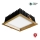 APLED - Lampada LED da incasso SQUARE WOODLINE LED/12W/230V 4000K 17x17 cm cenere legno solido