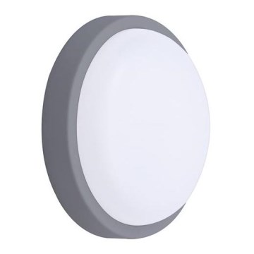 Applique a LED da esterno LED/20W/230V 4000K IP54 grigio arrotondato