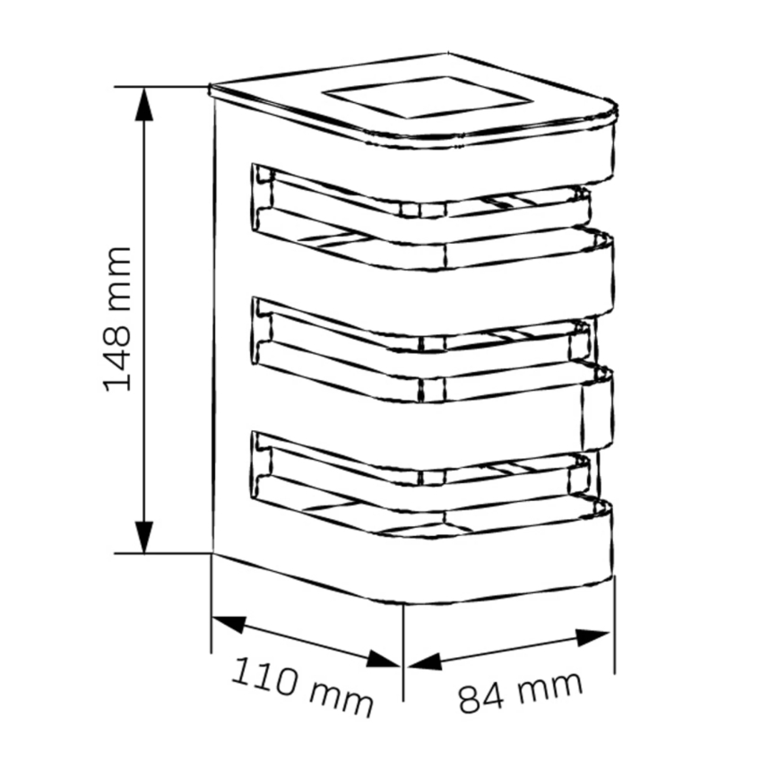 Applique a LED solare AGIDE LED/1,2V IP44