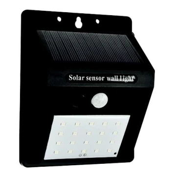 Applique a LED solare con sensore LED/0,55W/3,7V 6500K IP65