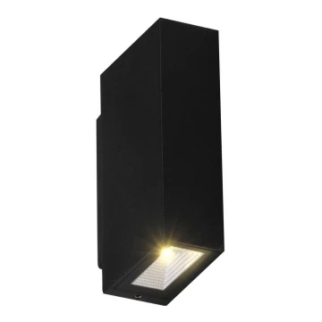 Applique da esterno LED ORLEAN 2xLED/2,5W/230V nero IP54