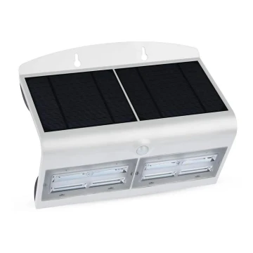 Applique LED Solar con sensore LED/7W/3,7V 4000K IP65 bianco