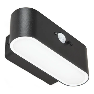 Applique solare a LED con sensore SOLARIS2 LED/2,5W/3,7V 4000K IP44