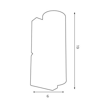 Applique WALL 1xGU10/8W/230V bianco