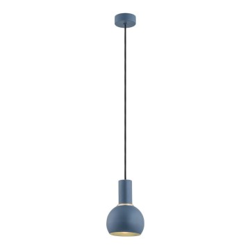 Argon 4216 - Lampadario a sospensione con filo SINES 1xE27/15W/230V d. 14 cm blu