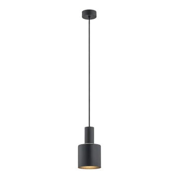 Argon 4219 - Lampadario a sospensione con filo SINES 1xE27/15W/230V d. 12 cm nero