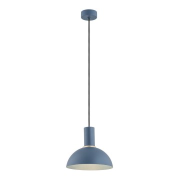 Argon 4221 - Lampadario a sospensione con filo SINES 1xE27/15W/230V d. 28 cm blu