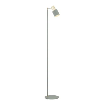 Argon 4271 - Lampada da terra DORIA 1xE27/15W/230V verde/ottone