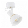 Argon 4899 - Luce Spot TWIST 1xE14/7W/230V bianco/oro