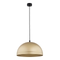 Argon 8245 - Lampadario a sospensione con filo BONITA 1xE27/15W/230V oro