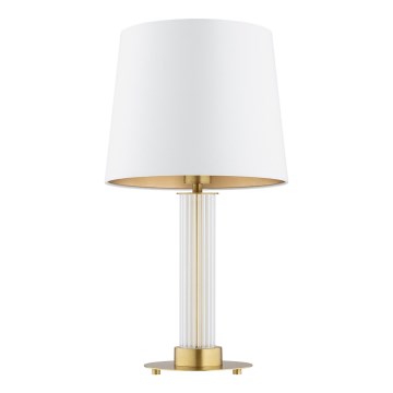 Argon 8540 - Lampada da tavolo HAMPTON 1xE27/15W/230V 57 cm bianco