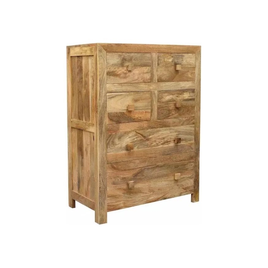 Armadietto HINA 120x90 cm legno solido/mango