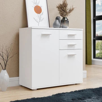 Armadietto MIKE 76x71 cm bianco