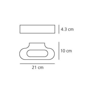 Artemide AR 0615030A - Applique a LED TALO 1xLED/20W/230V