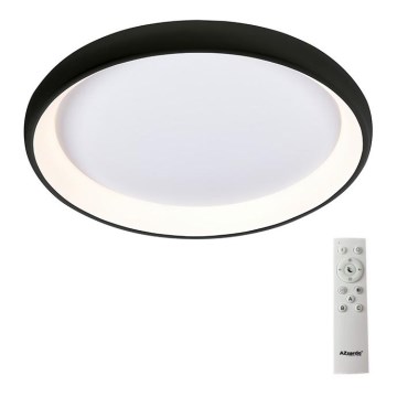 Azzardo AZ5072 - Plafoniera LED dimmerabile ANTONIO LED/50W/230V nero + telecomando