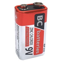 Batteria al cloruro di zinco 6F22 EXTRA POWER 9V