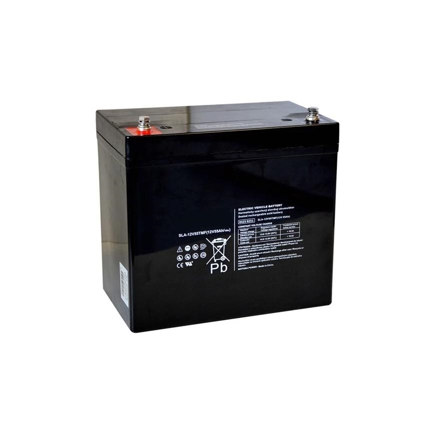 Batteria al piombo VRLA AGM 12V/55Ah