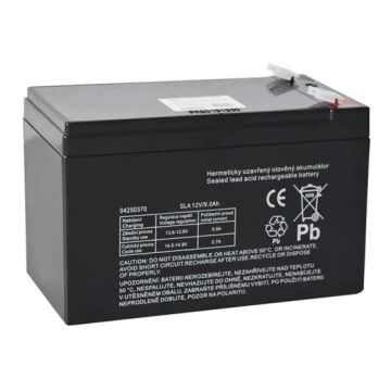 Batteria al piombo VRLA AGM 12V/9Ah