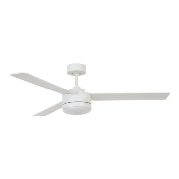 BAYSIDE 213032 - Ventilatore da soffitto dimmerabile a LED LAGOON GX53/17W/230V bianco